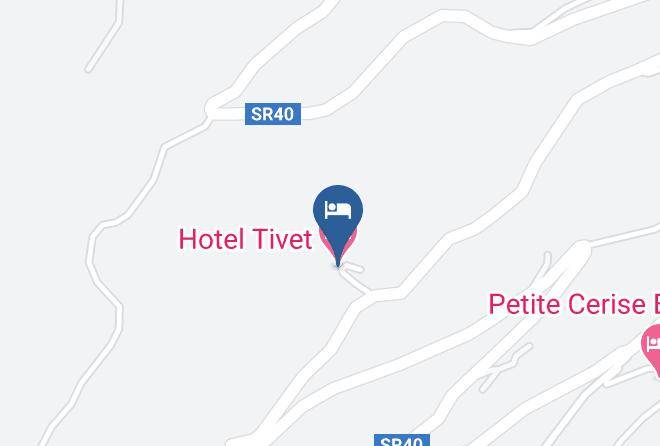 Aosta - Hotel Tivet Maps