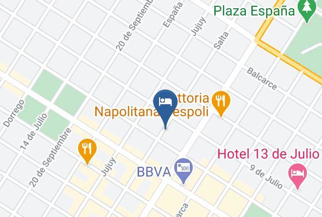 General Pueyrredon Partido - Hotel Tivoli Maps