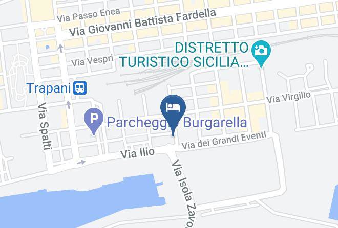 Trapani - Hotel Tiziano Maps