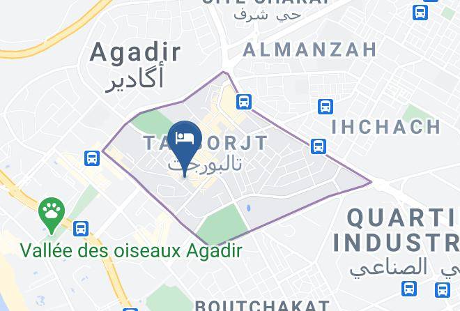 Agadir - Hotel Tiznine Maps