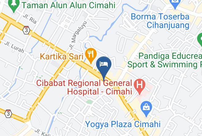 Kota Cimahi - Hotel Tjimahi Maps