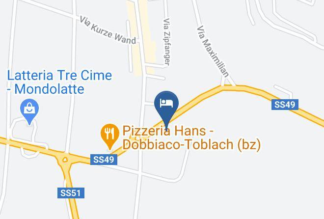 Hotel Toblacherhof Map