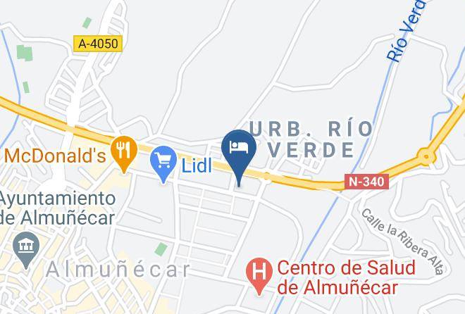 Hotel Toboso Almunecar Map