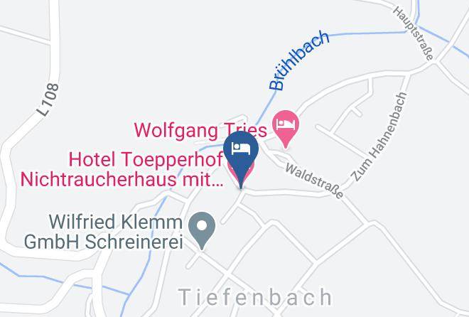 Rhein Hunsruck Kreis - Hotel Toepperhof Nichtraucherhaus Mit Sauna Maps
