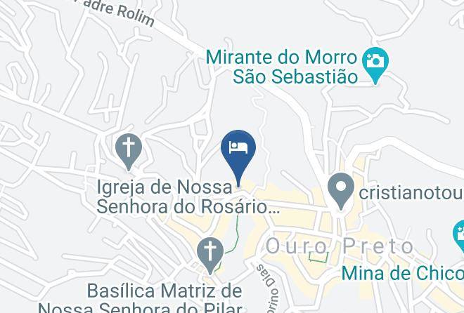 Ouro Preto - Hotel Toffolo Maps