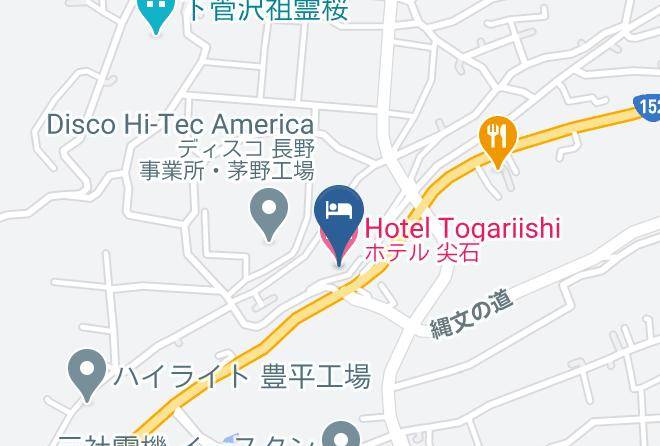 Hotel Togariishi Map