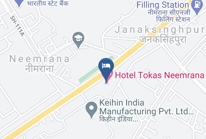 Behror Sub District - Hotel Tokas Neemrana Maps