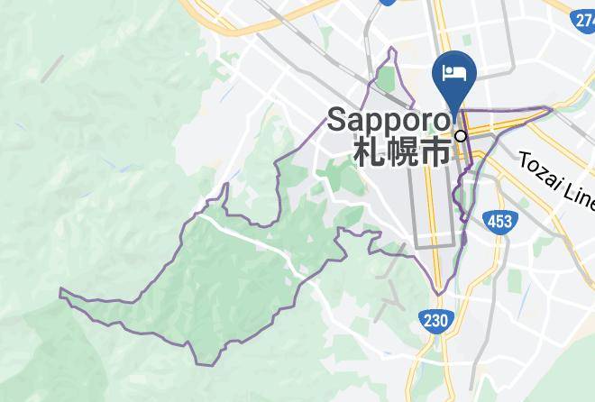 Sapporo City Chuo Ward - Hotel Tokeidai Maps