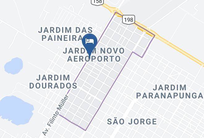 Tres Lagoas - Hotel Tokioin Maps