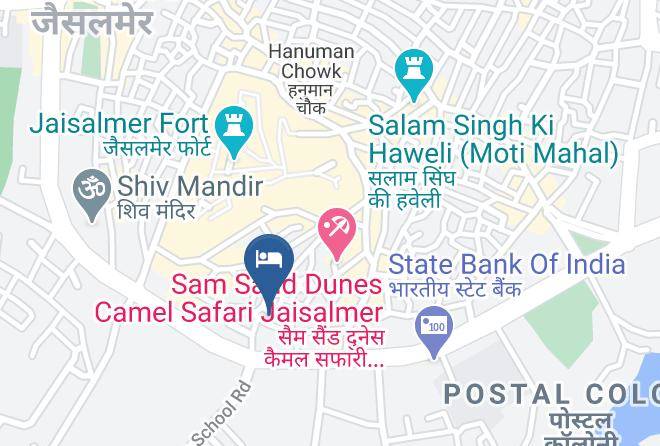 Jaisalmer - Hotel Tokyo Palace Maps
