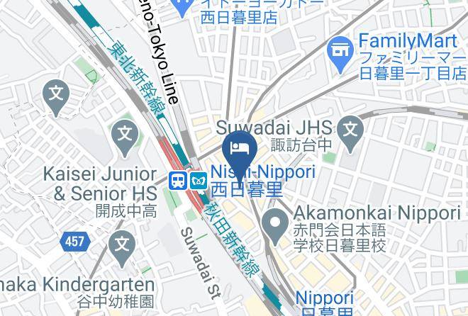 Arakawa Ward - Hotel Tokyo Trip Maps
