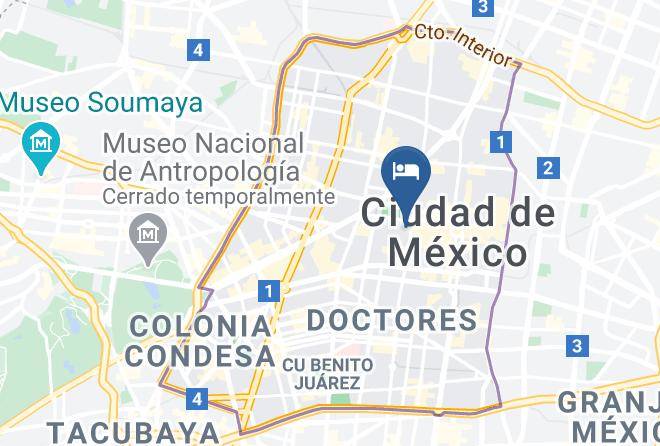 Cuauhtemoc - Hotel Toledo Maps