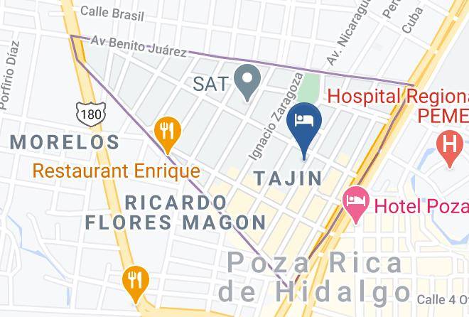 Poza Rica De Hidalgo - Hotel Toledo Maps