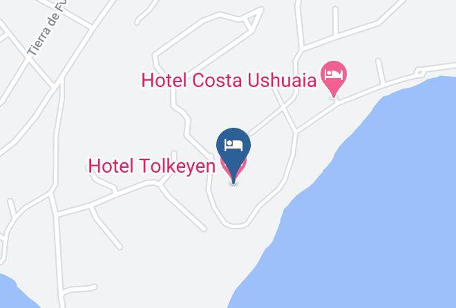 Ushuaia - Hotel Tolkeyen Maps