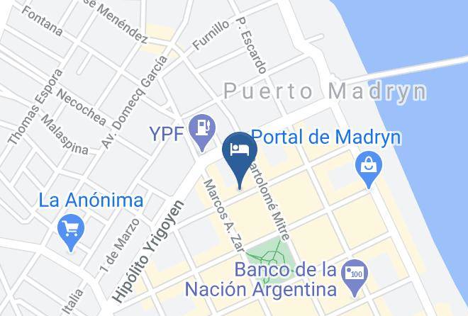 Biedma Department - Hotel Tolosa Maps