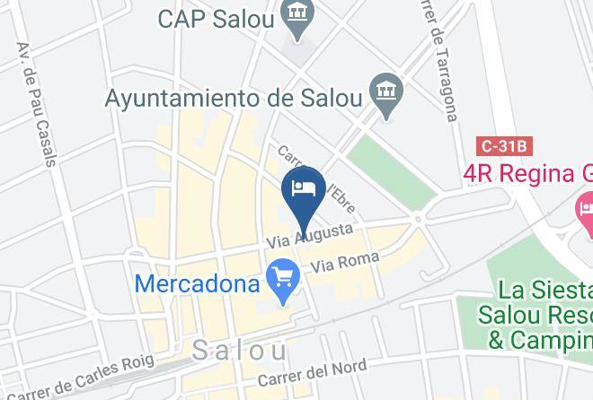 Tarragona - Hotel Tolosa Maps
