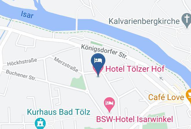 Bad Tolz Wolfratshausen - Hotel Tolzer Hof Maps