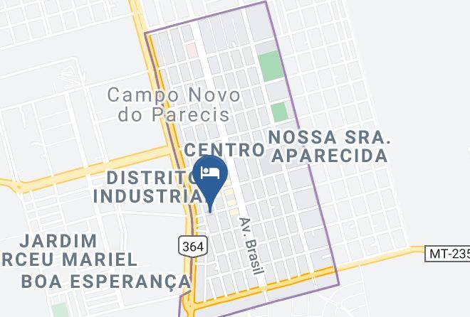 Campo Novo Do Parecis - Hotel Tomazeli Maps