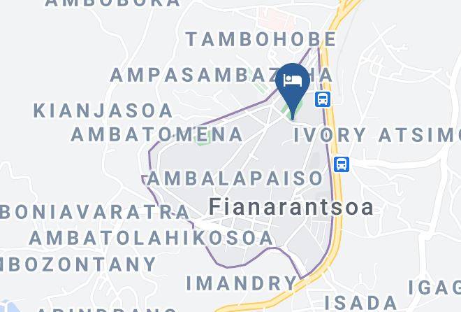 Fianarantsoa I - Hotel Tombontsoa Maps