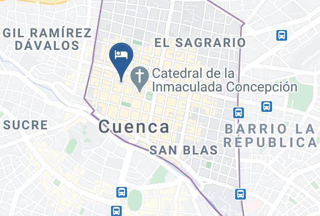 Cuenca - Hotel Tomebamba Maps