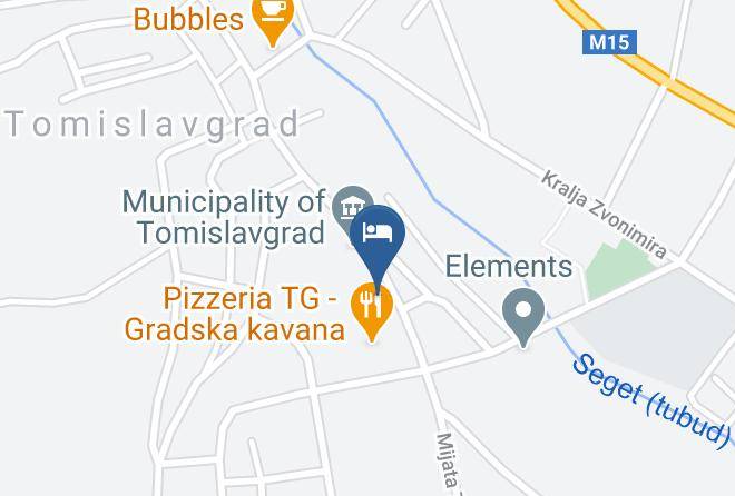 Kanton 10 - Hotel Tomislav Maps