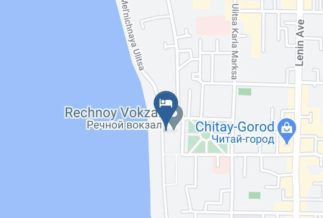Tomsk - Hotel Tomsk Shipping Company Maps
