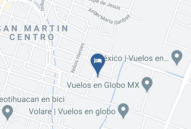 San Martin De Las Piramides - Hotel Tonalli Maps