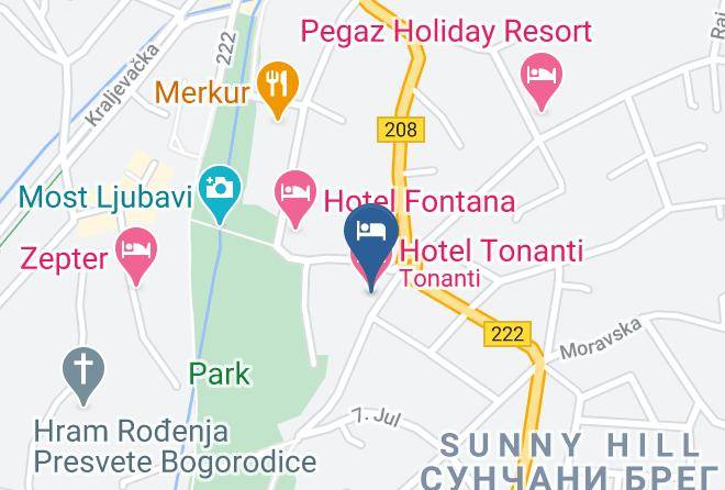 Raski - Hotel Tonanti Maps