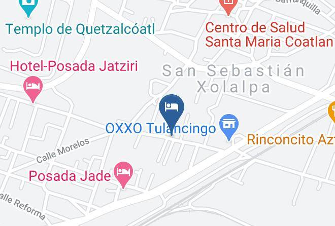 Teotihuacan - Hotel Tonantzin Maps