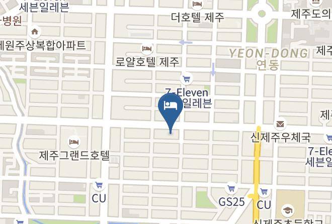 Jejusi - Hotel Tong Yeondong Jeju Maps