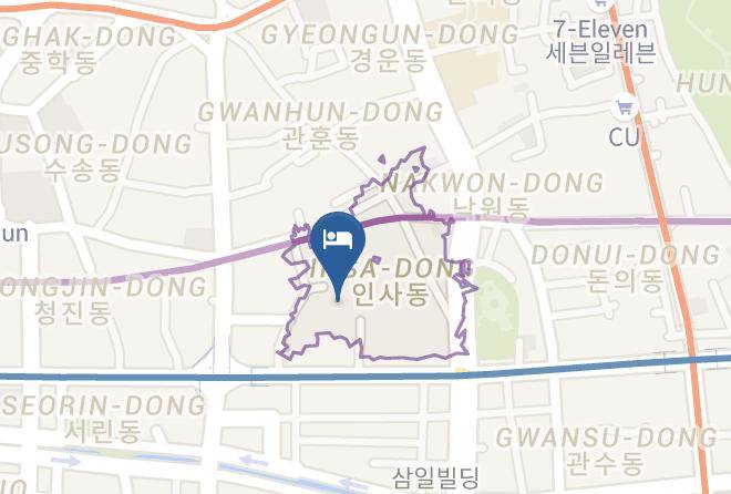 Jongnogu - Hotel Tongan Danteinsa Dong Maps