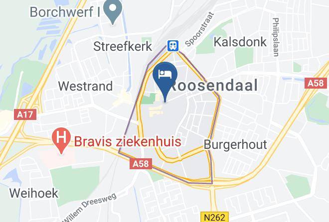 Roosendaal - Hotel Tongerlo Maps