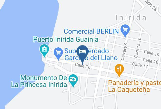 Hotel Toninas Map