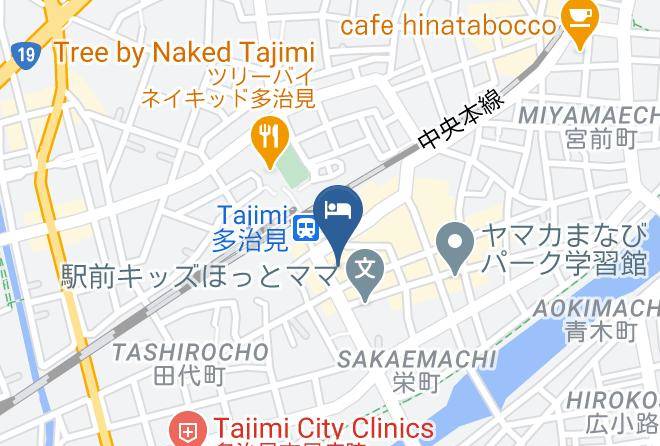 Hotel Tono Map