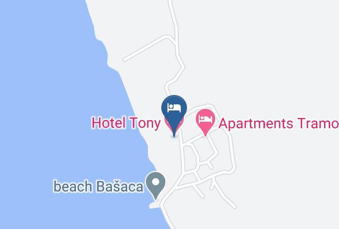 Pag - Hotel Tony Maps