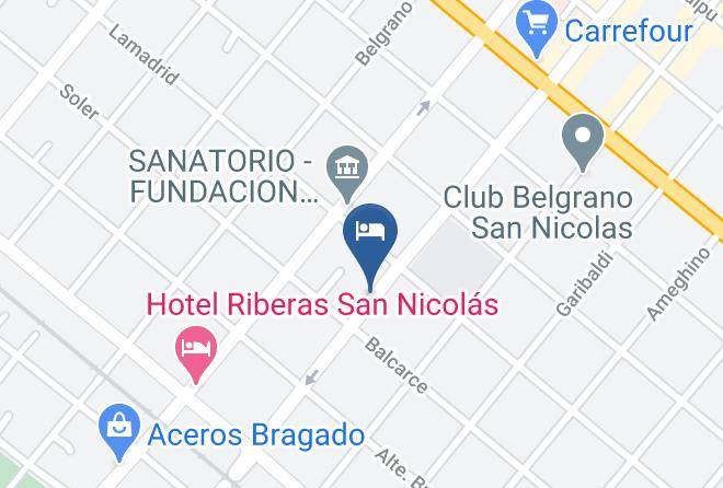 San Nicolas - Hotel Tony Maps