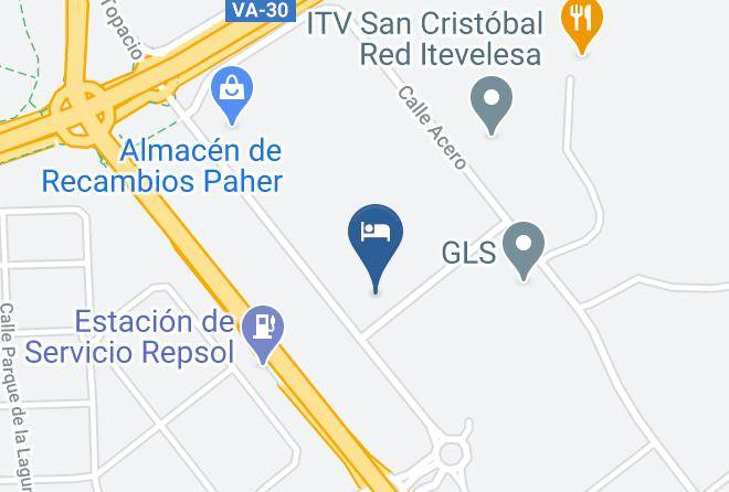 Valladolid - Hotel Topacio Maps