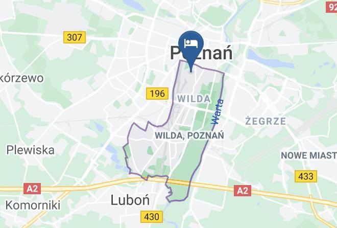 Poznan - Hotel Topaz Poznan Centrum Maps