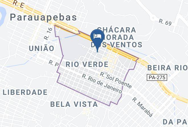 Parauapebas - Hotel Topazio Maps