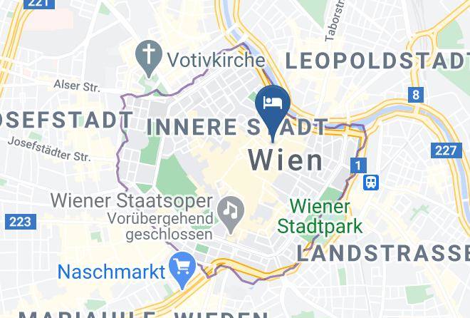 Vienna - Hotel Topazz Maps