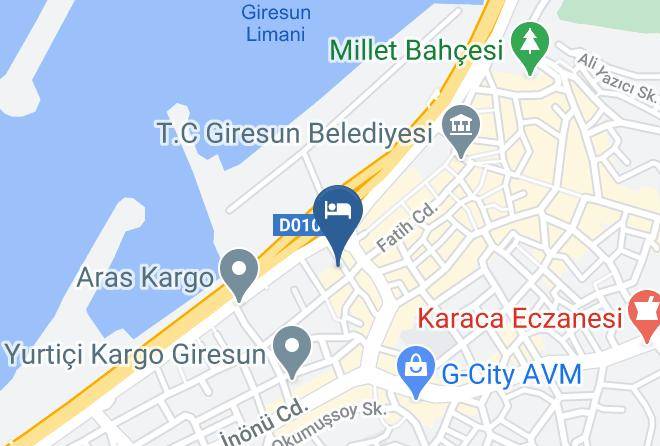 Giresun Hacisiyam - Otel Topcuoglu Maps