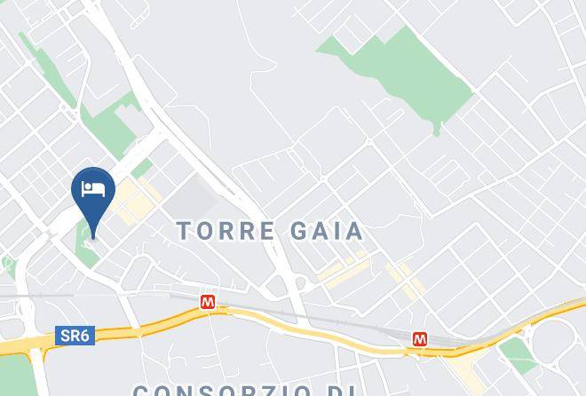 Rome - Hotel Tor Vergata Maps