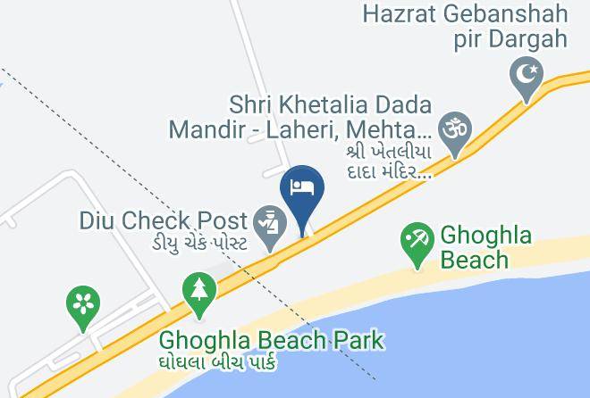 Diu - Hotel Toran Guest House Maps