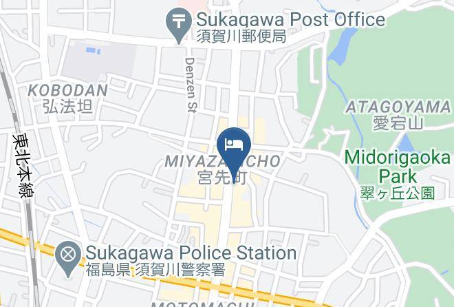 Sukagawa City - Hotel Toraya Maps