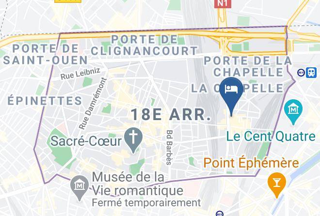 Paris - Hotel Torcy Maps