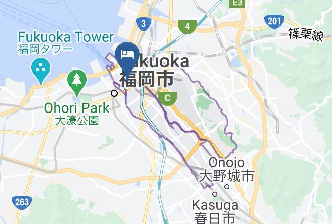 Fukuoka City Hakata Ward - Hotel Torifito Hakata Gion Maps