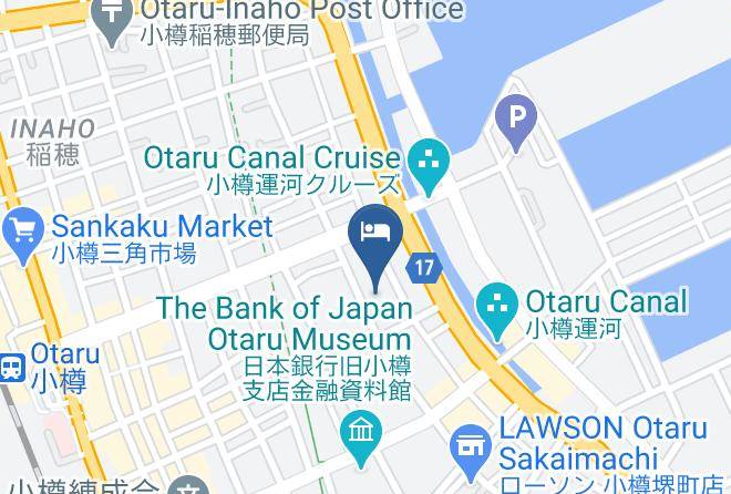 Otaru City - Hotel Torifito Otaru Canal Maps