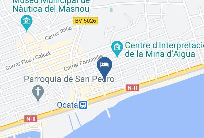 Barcelona - Hotel Torino Maps