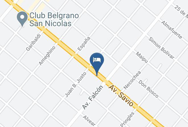 San Nicolas - Hotel Torino Maps