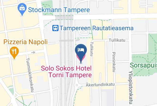 Tampere - Hotel Torni Tampere Maps